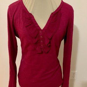 Ann Taylor Loft Long Sleeve Top